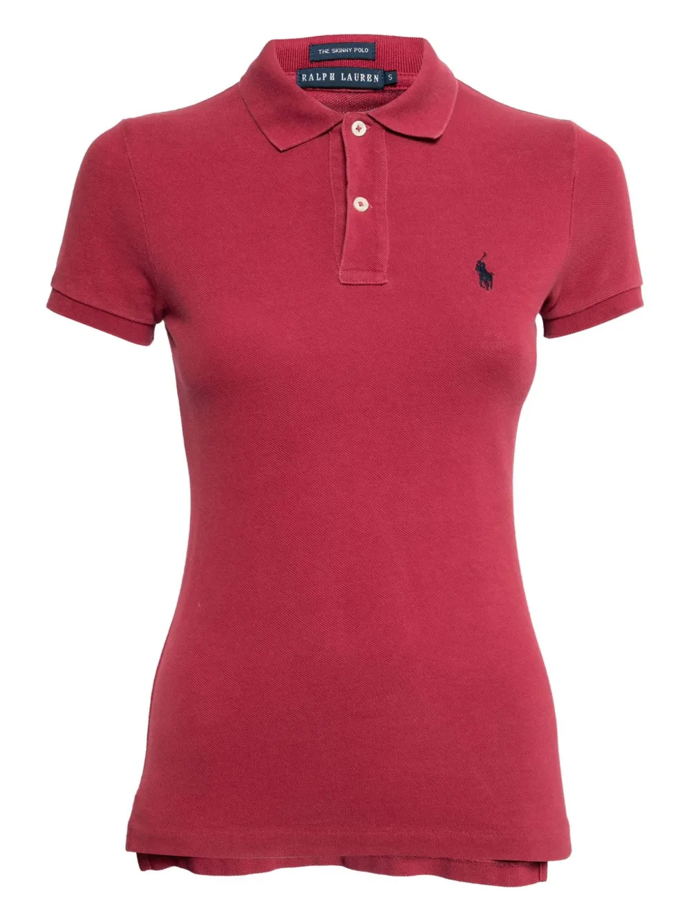 Polo Ralph Lauren Vintage cotton polo shirt | Red | Image 1