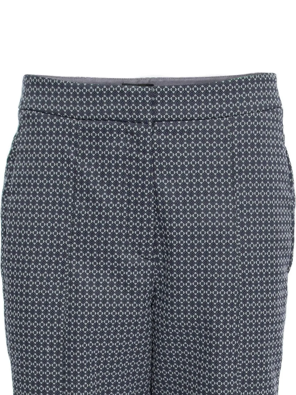Giorgio Armani Pre-Owned Broek met print - Grijs