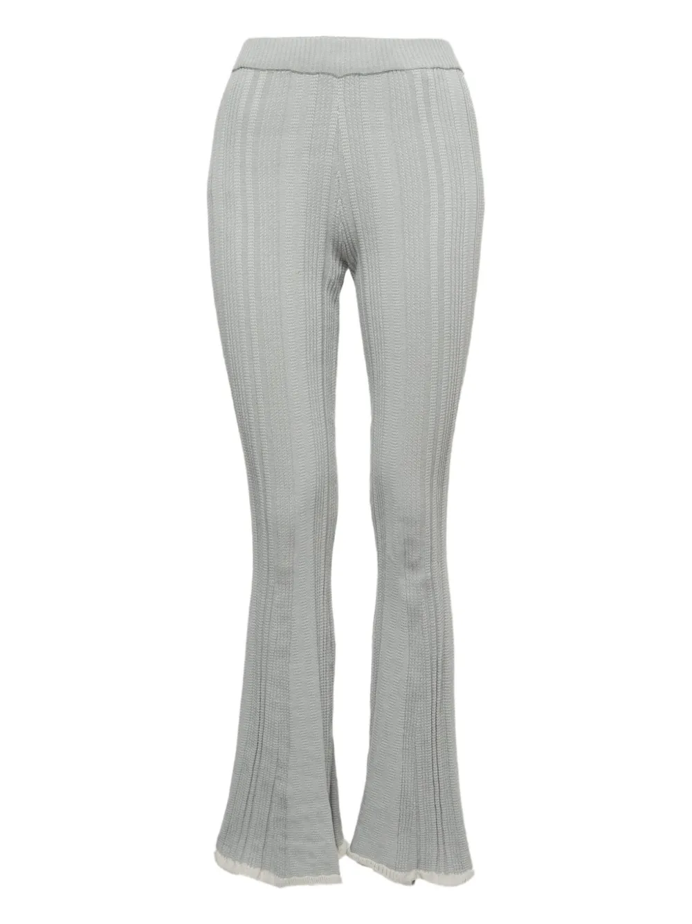 JOSEPH ribbed flared trousers | Blue | Image 1