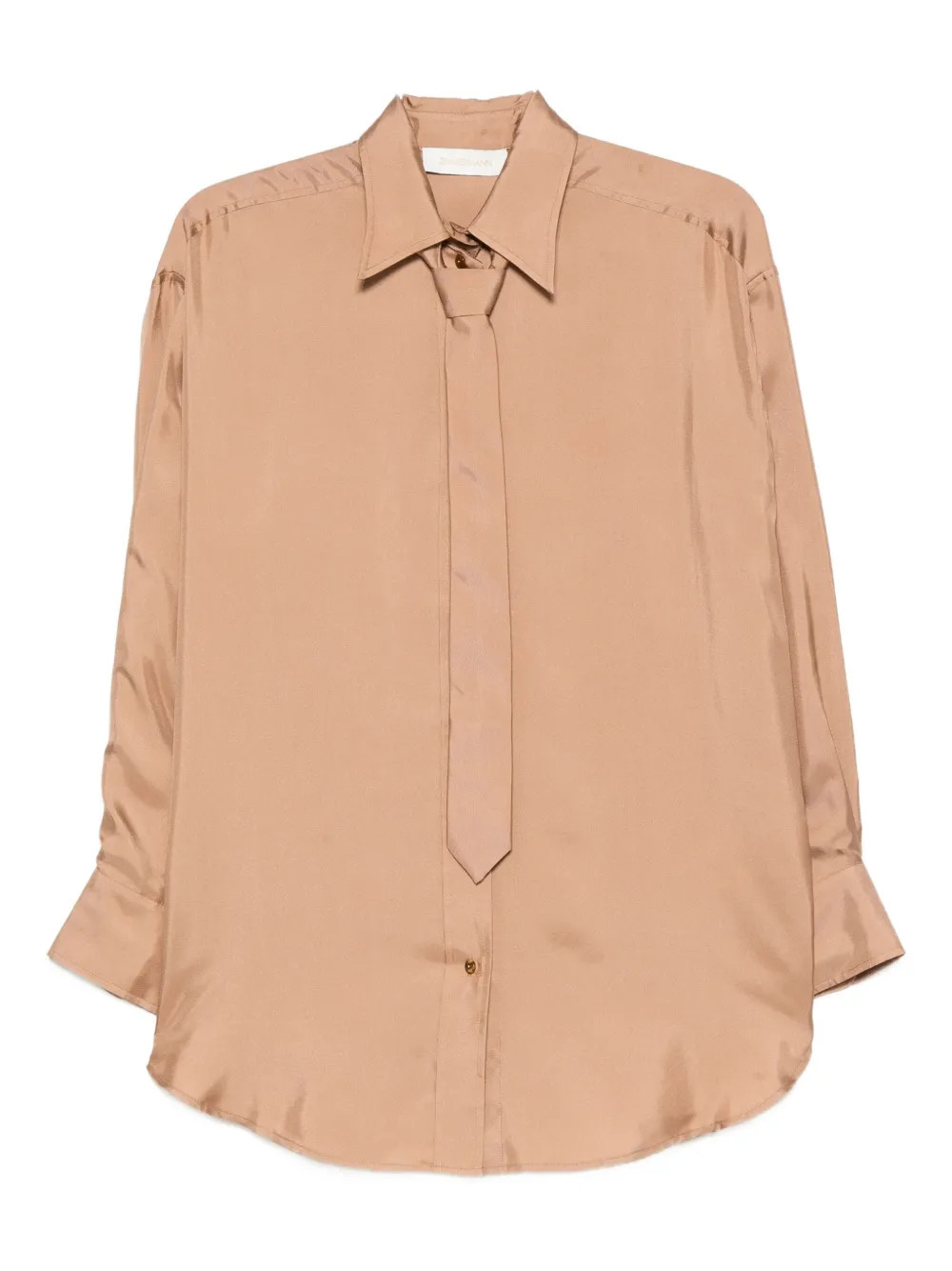 ZIMMERMANN silk shirt | Brown | Image 1