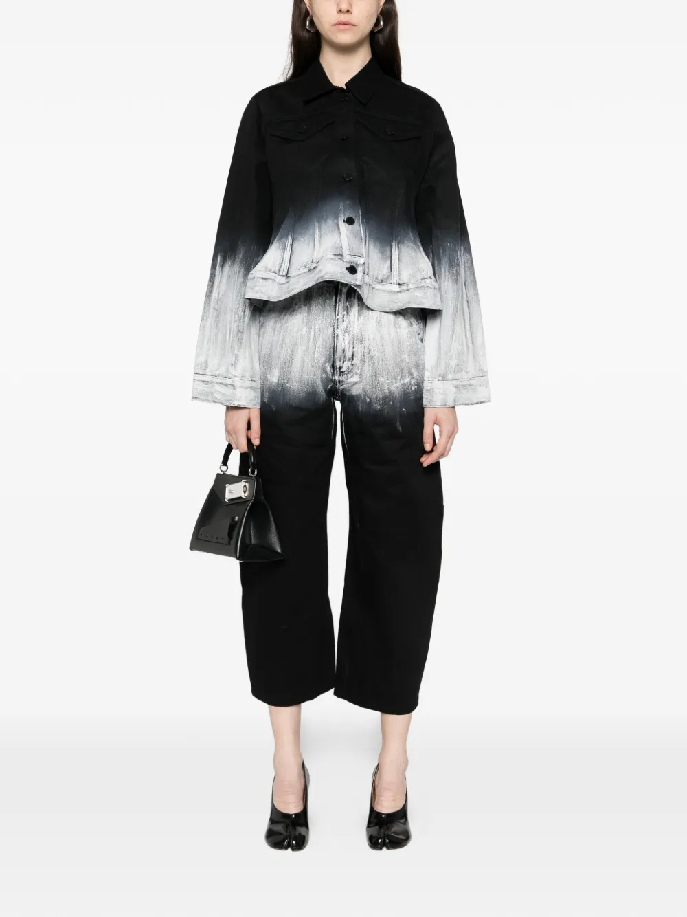 Melitta Baumeister chamarra con botones | Chamarras de mezclilla | Image 2