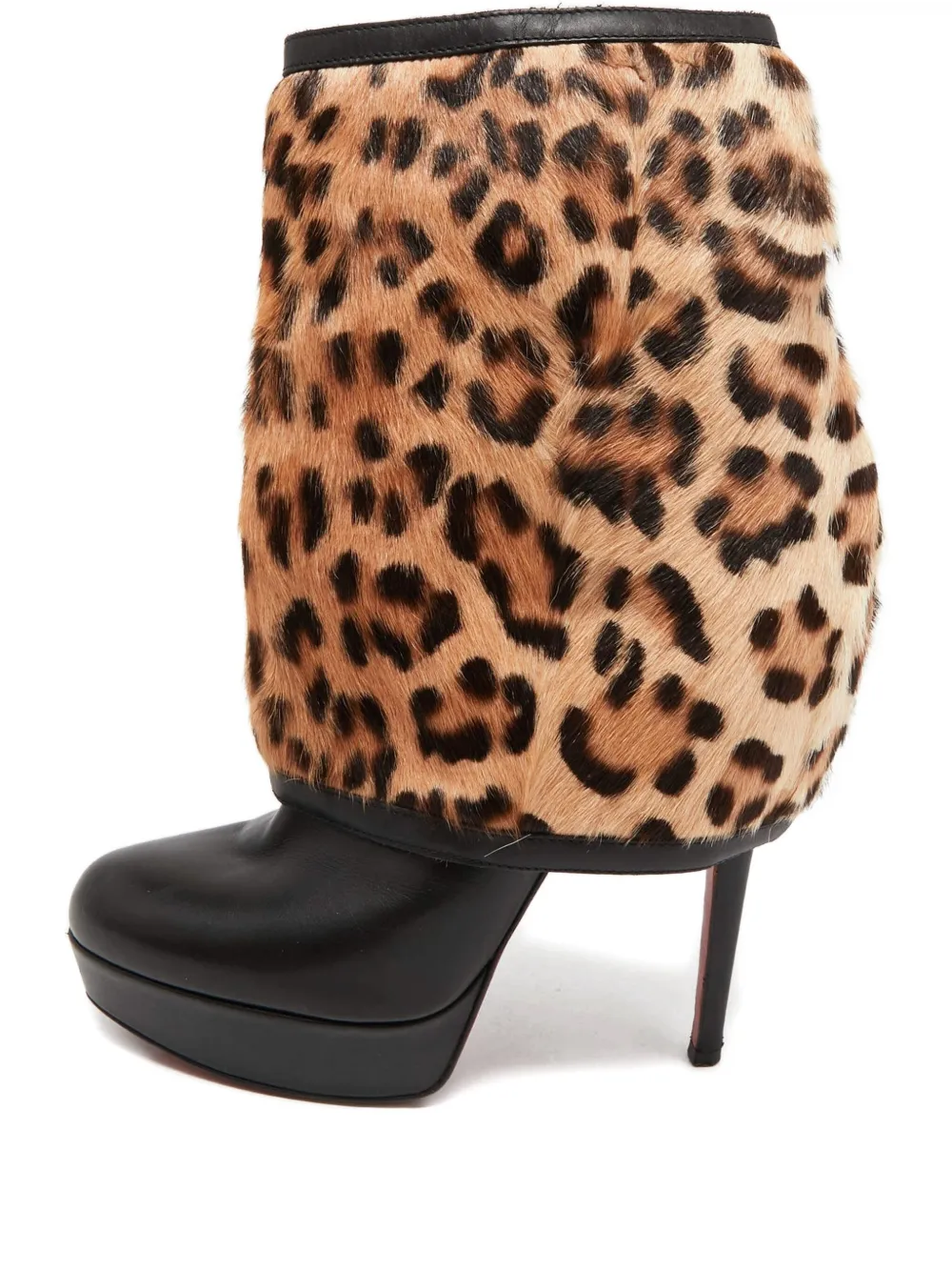 Christian Louboutin Pre-Owned botas con tacón de 140mm | negro | Image 1