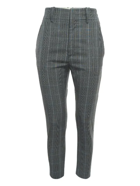 Isabel Marant Vintage plaid wool trousers