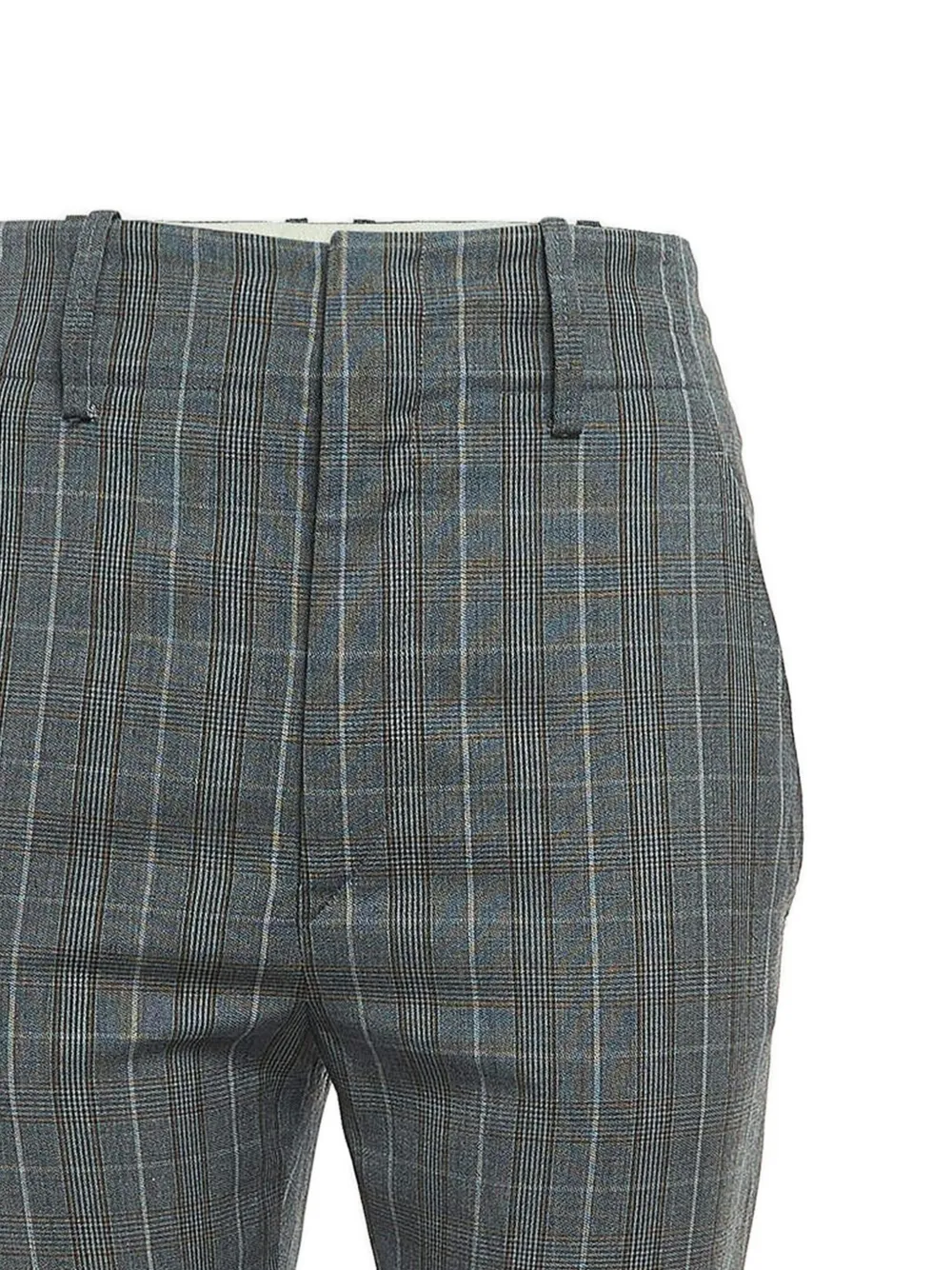 Isabel Marant Vintage Geruite broek - Grijs