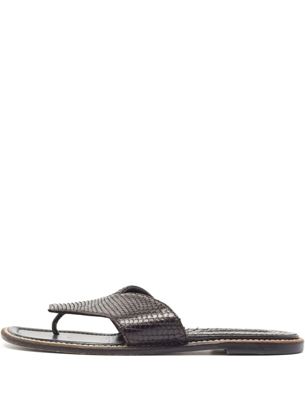 Manolo Blahnik Sandali in pelle - Nero