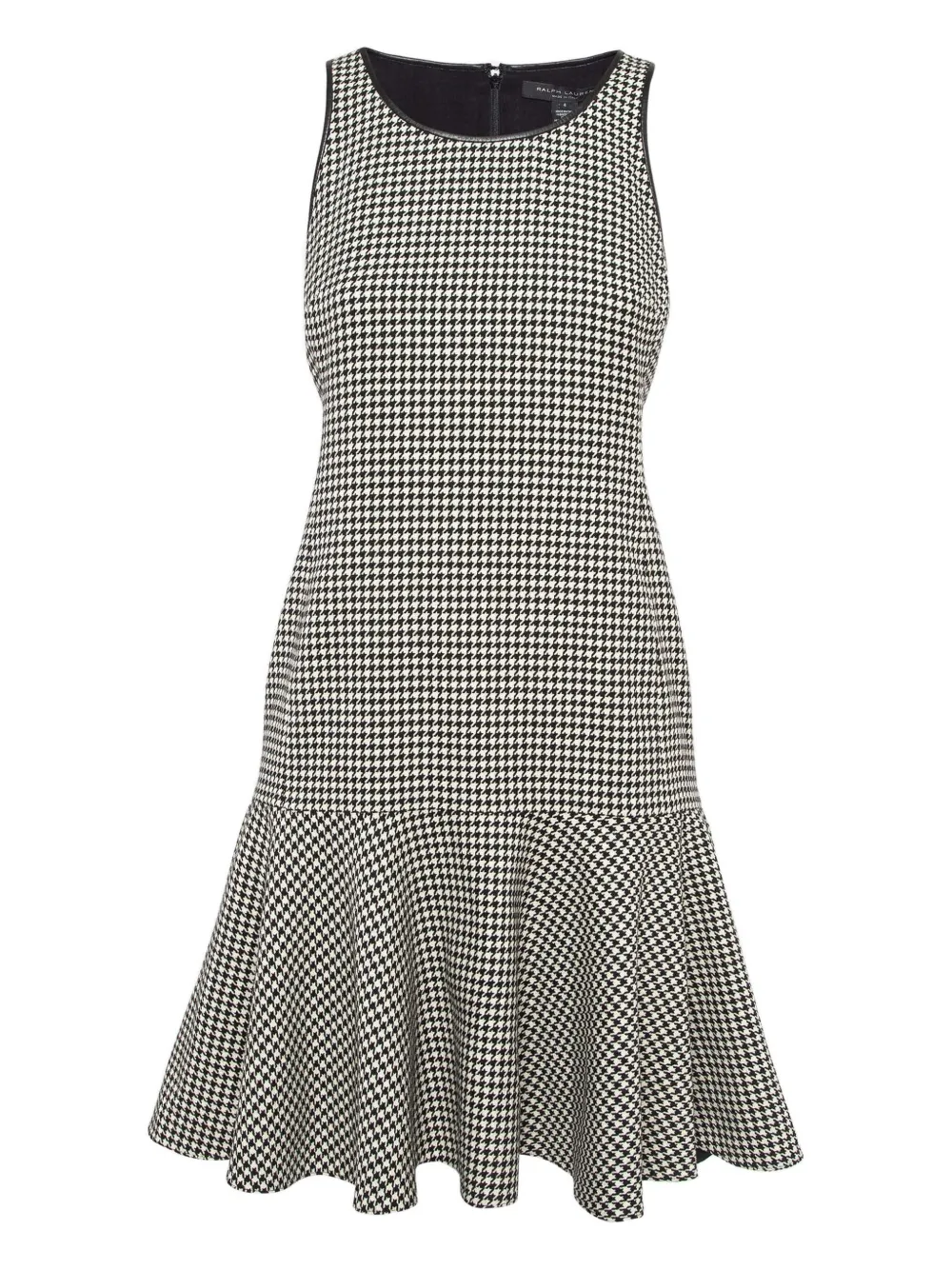 Polo Ralph Lauren Vintage houndstooth-pattern dress | Black | Image 1