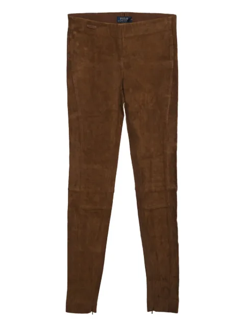 Polo Ralph Lauren Vintage pre-owned logo-plaque trousers