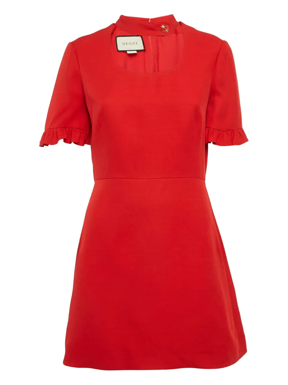 Gucci Pre-Owned 2024 silk-blend dress | Red | Image 1