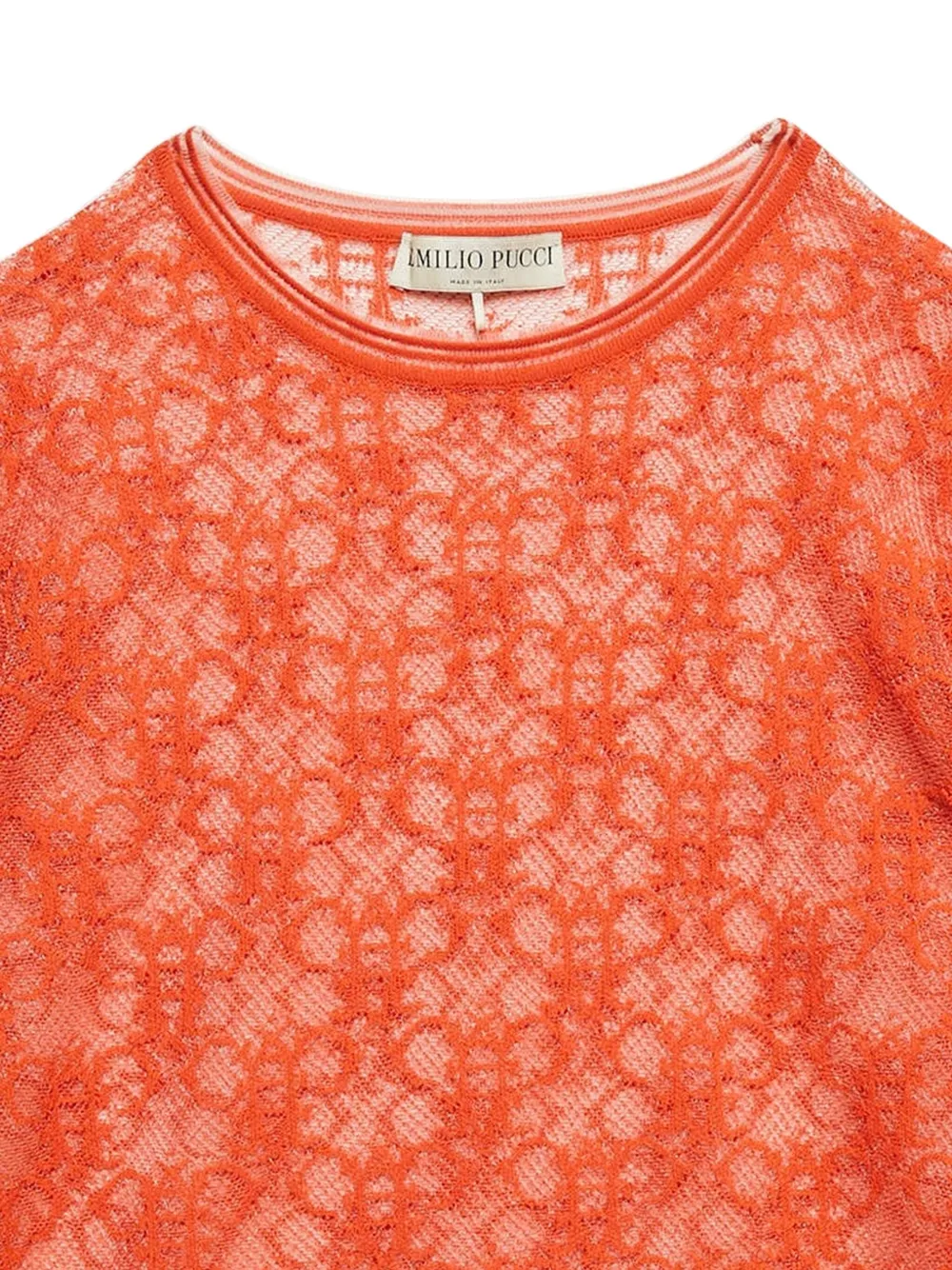 PUCCI Pre-Owned lace-pattern top | Image 2
