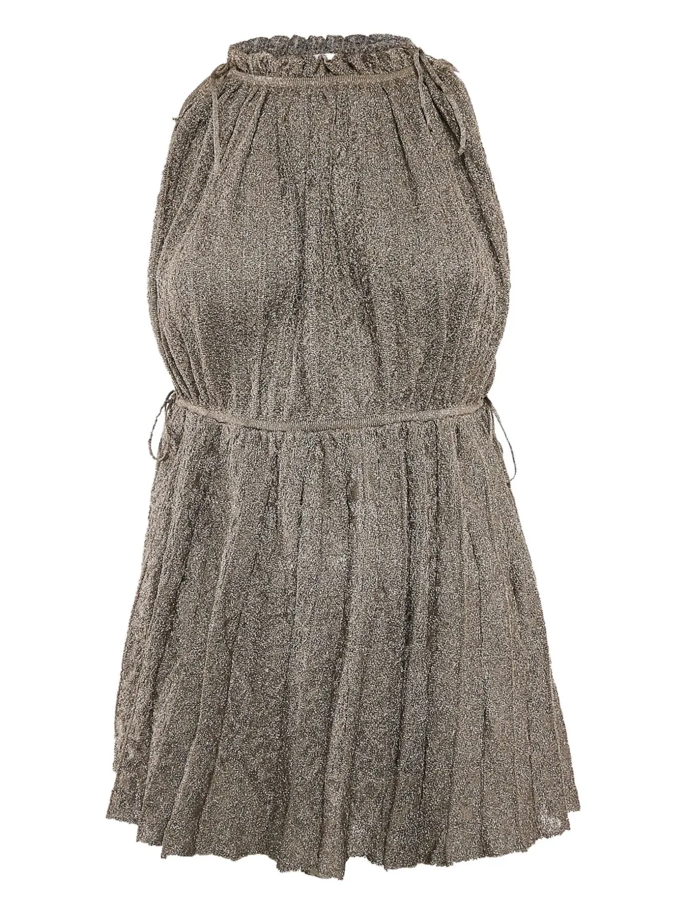 Missoni Pre-Owned 2024 lurex pleated top | Brown | Image 1