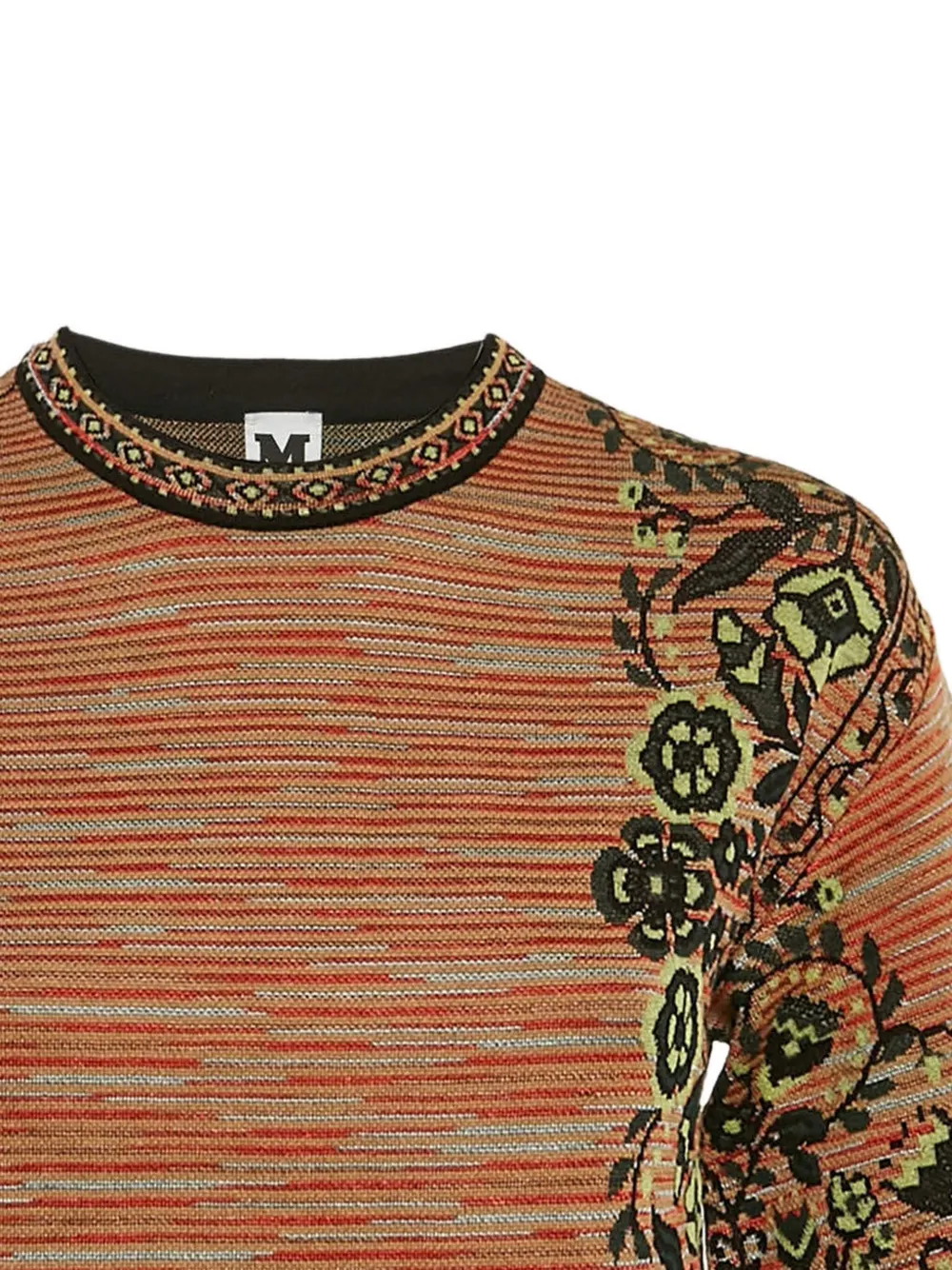 Missoni Pre-Owned floral geometric knit top | Image 2