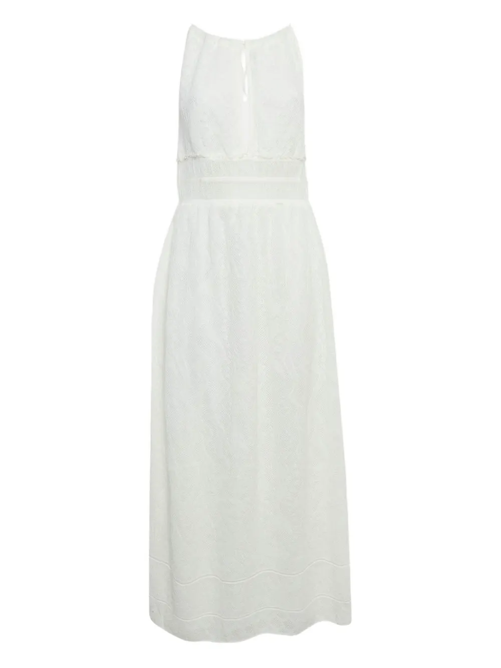 Missoni Pre-Owned halterneck knit dress | White | Image 1