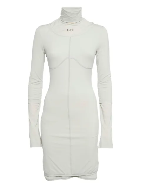 Off-White Pre-Owned roll-neck dress