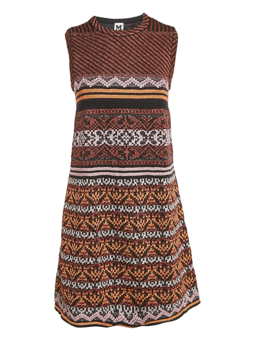 Missoni Pre-Owned pattern dress | Brown | Image 1