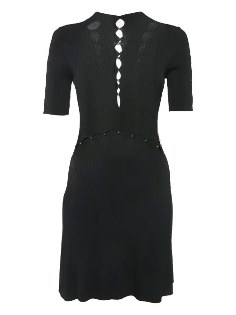 Maje ribbed-knit mini dress