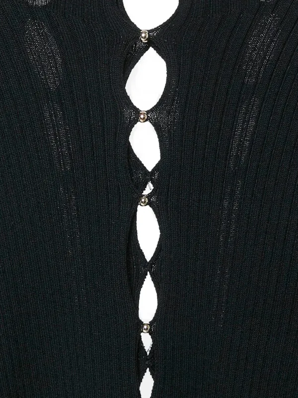 pre-owned logo-jacquard shoulder bag