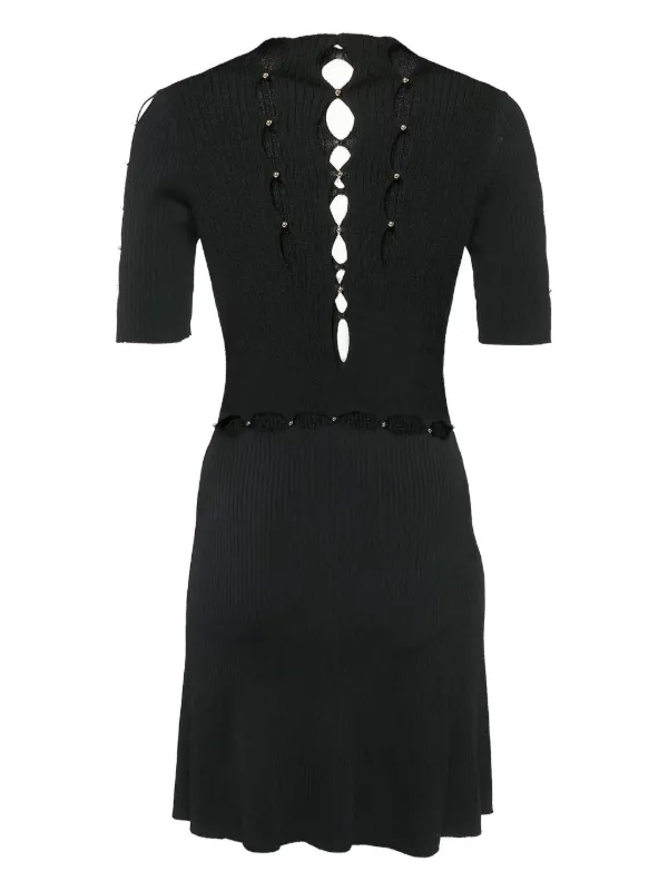 pre-owned logo-jacquard shoulder bag