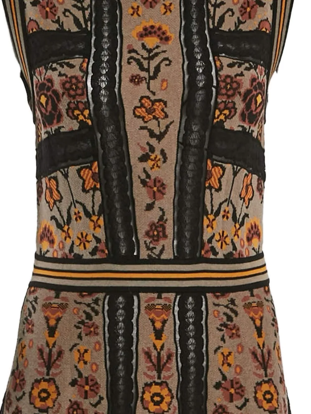 Missoni Pre-Owned 2024 jurk met bloemen-jacquard - Veelkleurig