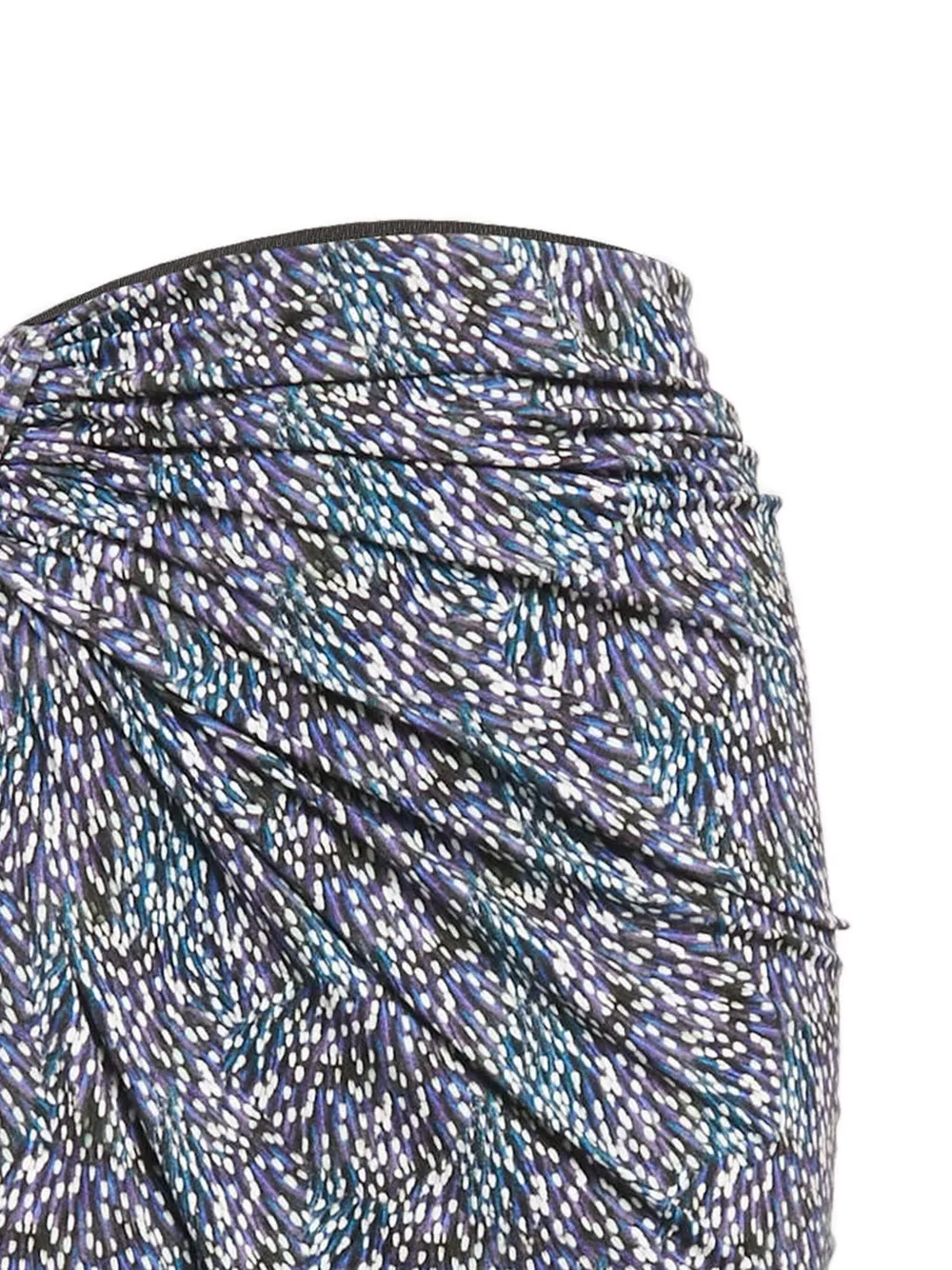 Isabel Marant Vintage draped asymmetrical midi skirt | Image 2