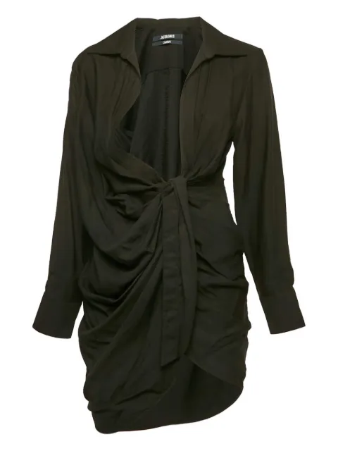 Jacquemus Pre-Owned Kleid mit drapiertem Ausschnitt