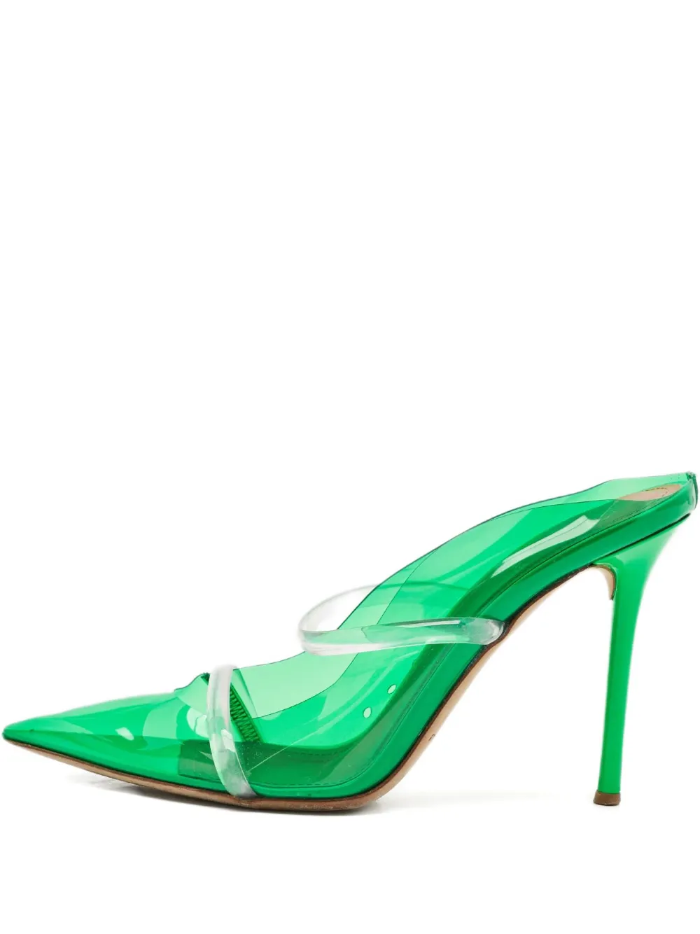 Malone Souliers Mules Maureen con tacco 100mm - Verde