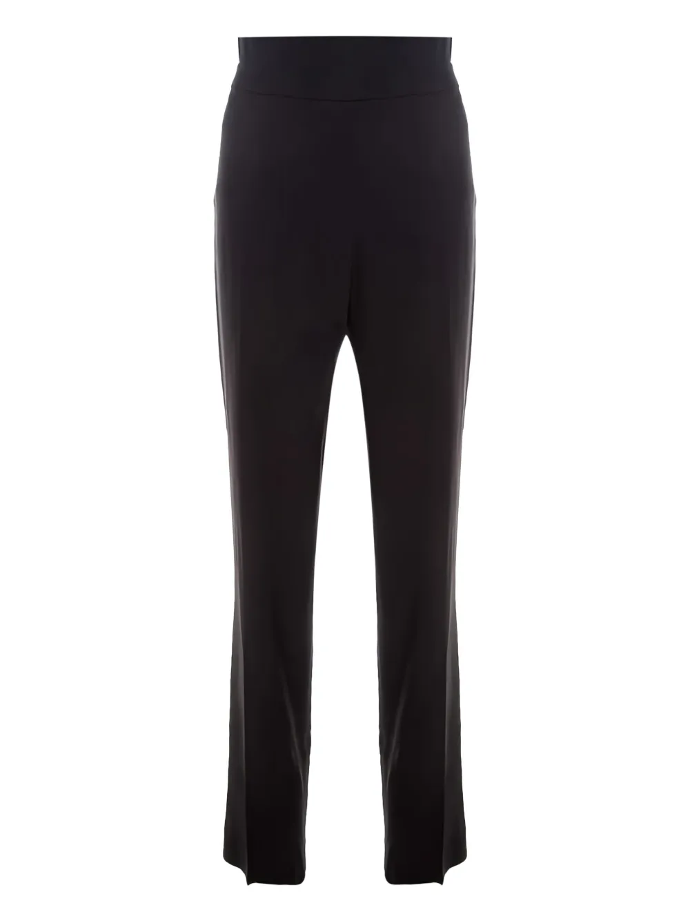 Pre-owned Escada Tovah High-waist Trousers In Black