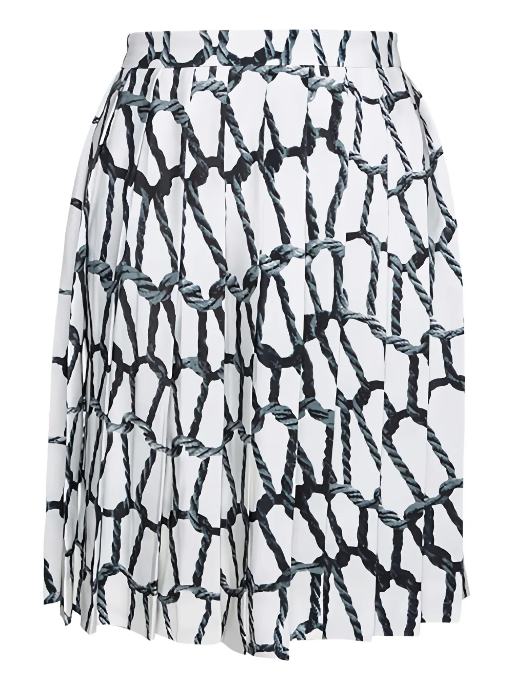 JOSEPH rope pleated mini skirt | Black | Image 1