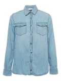 Elisabetta Franchi 2024 pocket denim shirt - Blue