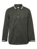 Burberry Pre-Owned buttoned-front shirt jacket - Black