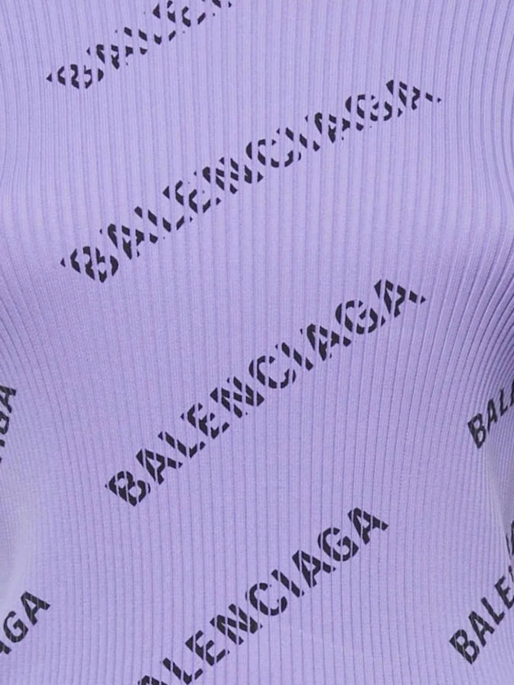Balenciaga Pre-Owned rib-knit logo sweater | Image 2