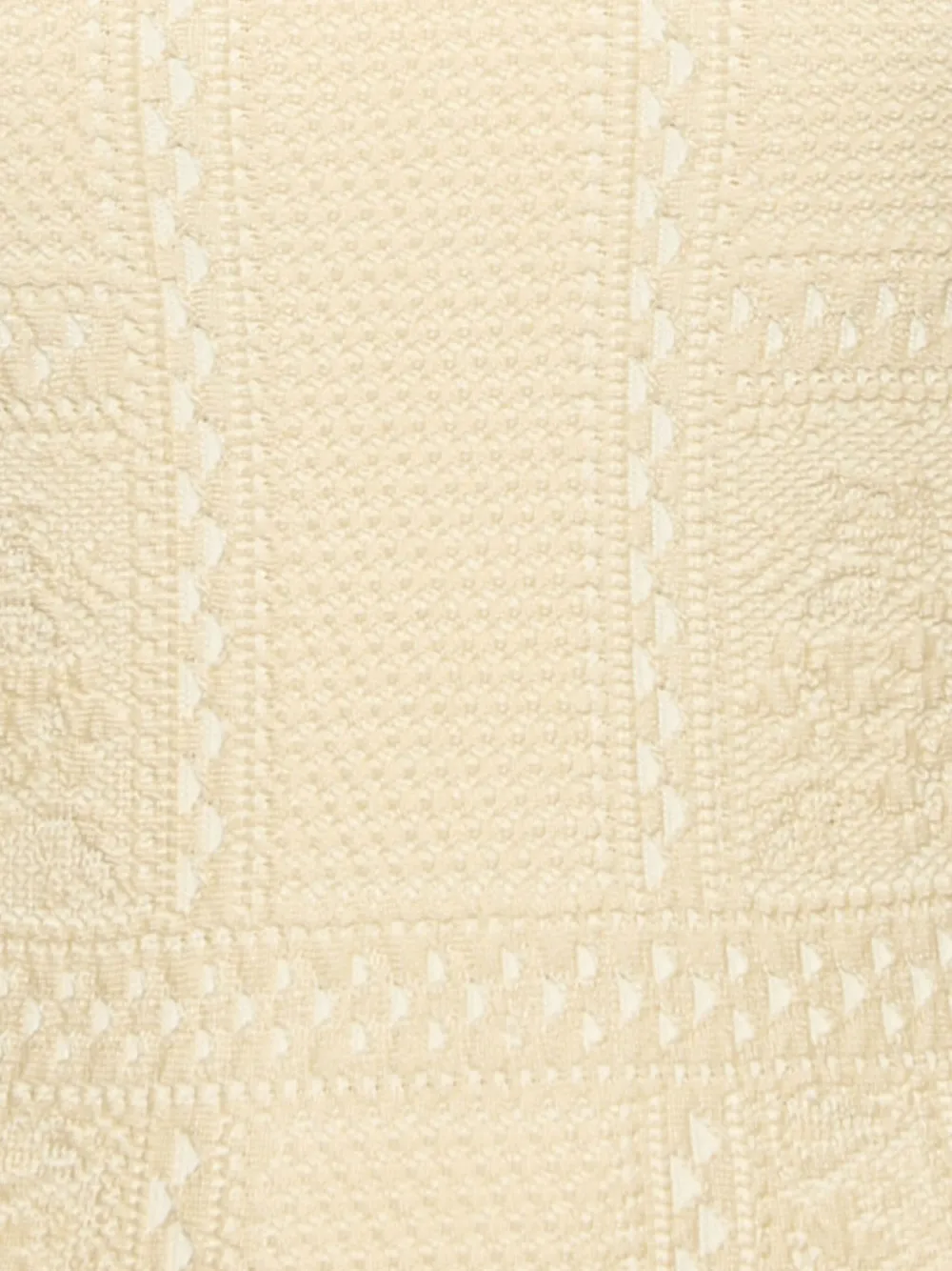 Alexander McQueen Pre-Owned Gebreide mini-jurk met textuur - Beige