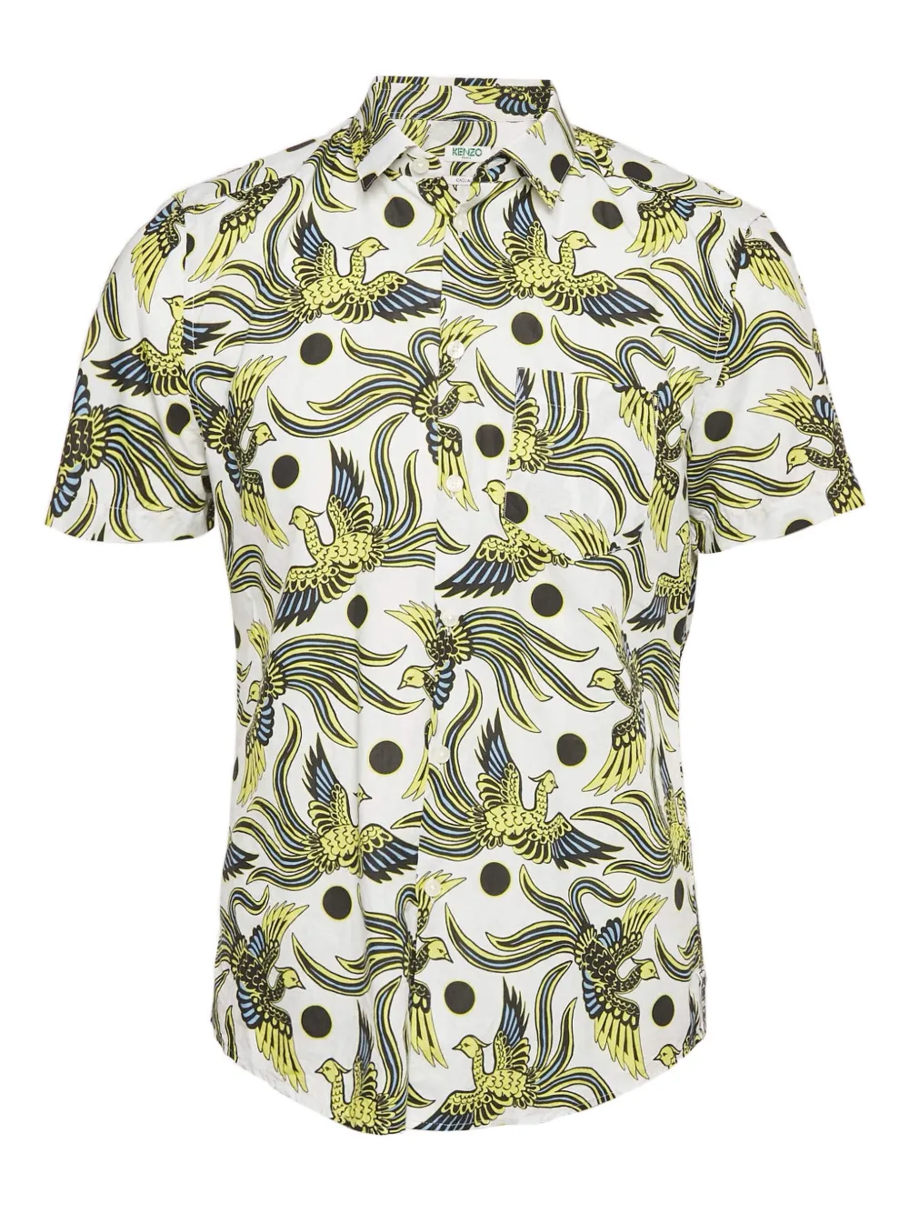 Kenzo Pre-Owned bird-print shirt | White | Image 1