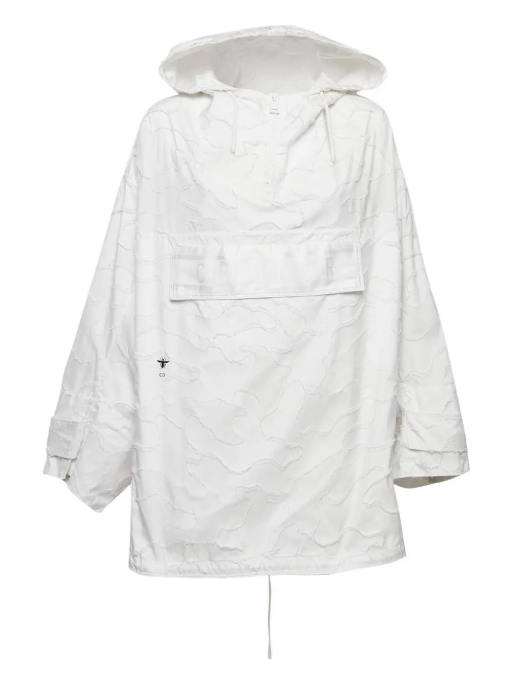 Christian Dior Pre-Owned ハーフジップ ジャケット - ホワイト Christian Dior Pre-Owned ハーフジップ ジャケット - ホワイト