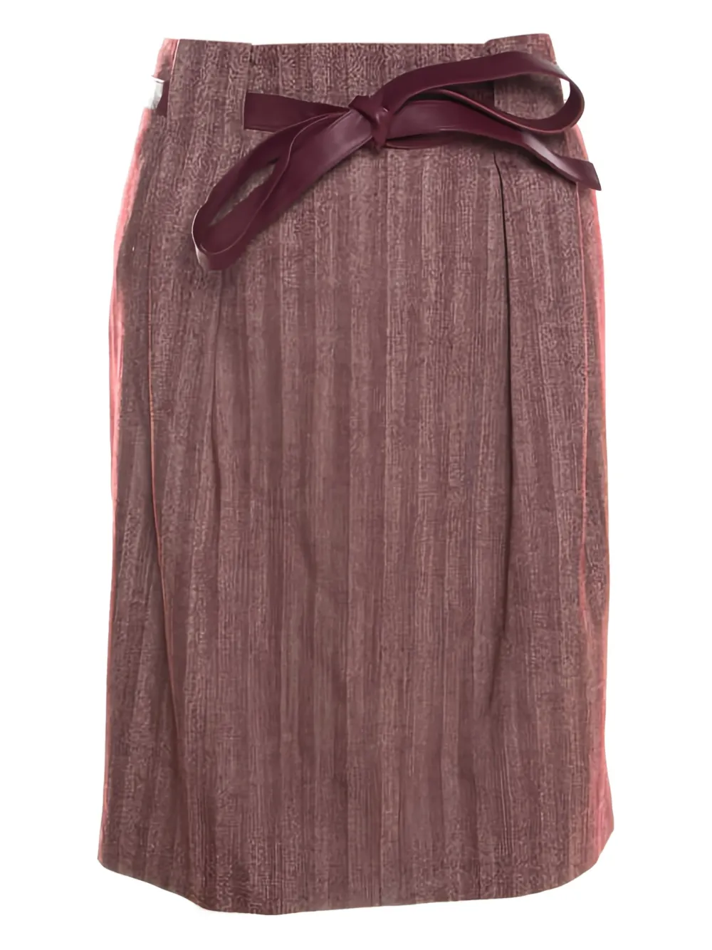 Escada Pre-Owned Gonna midi con cintura - Rosso