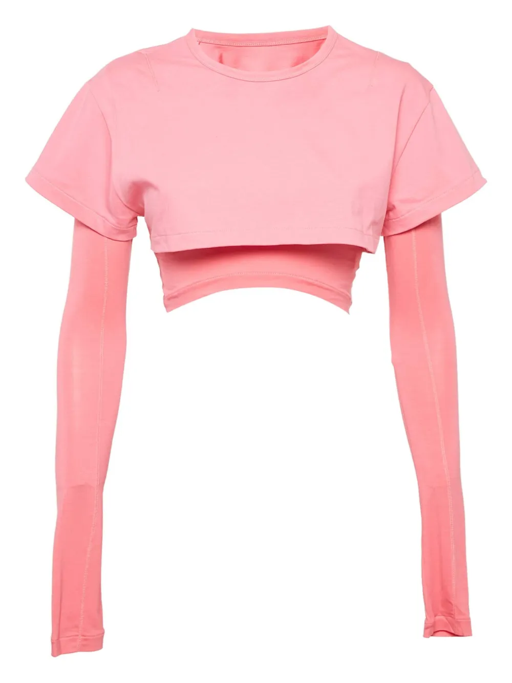 Jacquemus Pre-Owned layered T-shirt | Pink | Image 1