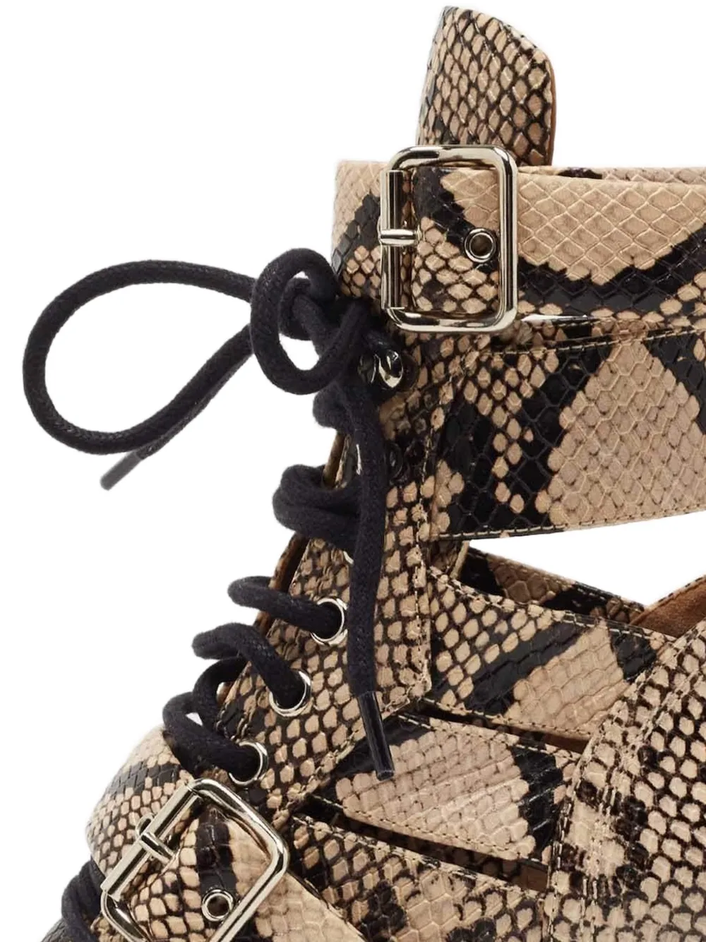 Chloé Pre-Owned python-embossed boots | Image 2