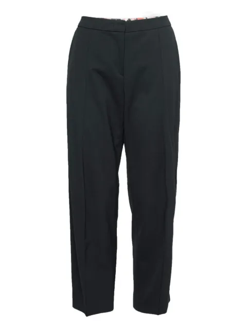 Emporio Armani Pre-Owned wool mohair trousers