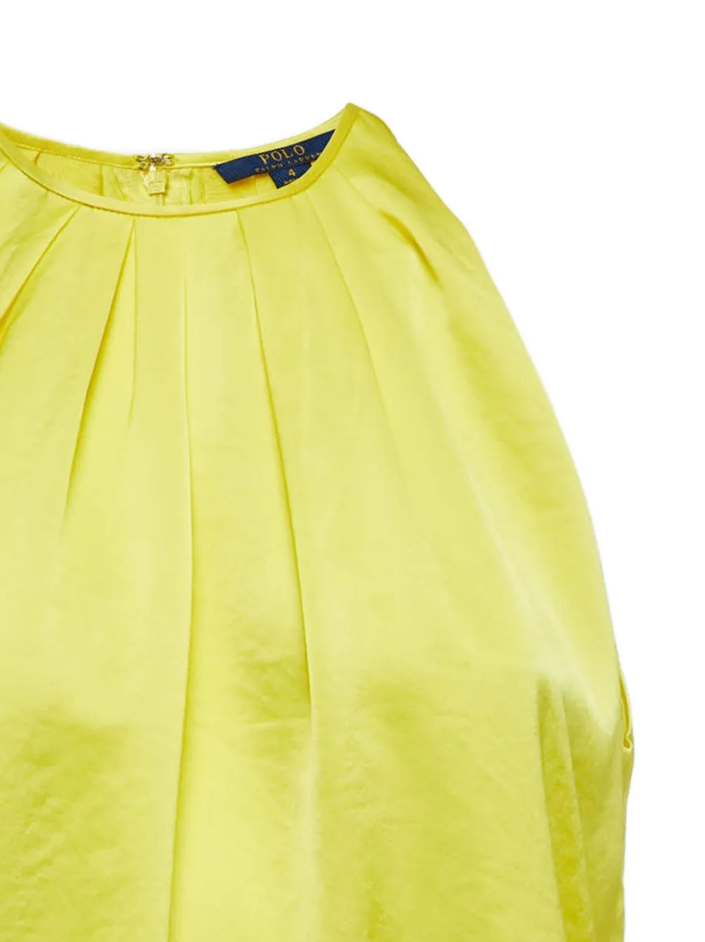 Polo Ralph Lauren Vintage pleated halterneck top | Image 2