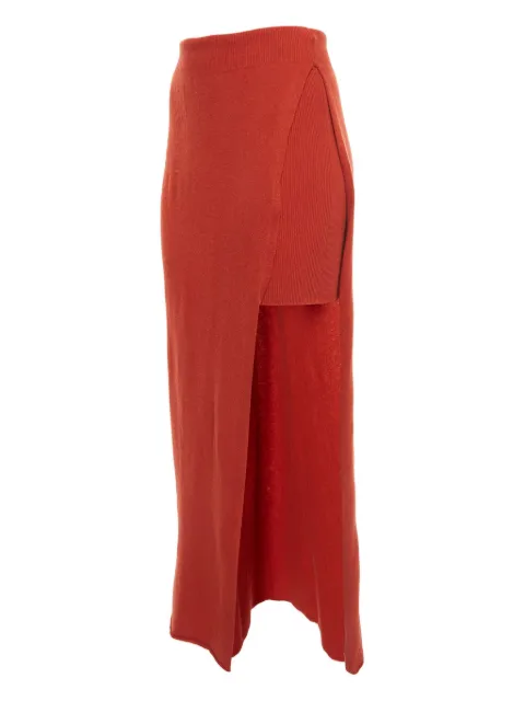 Jacquemus Pre-Owned falda asimétrica