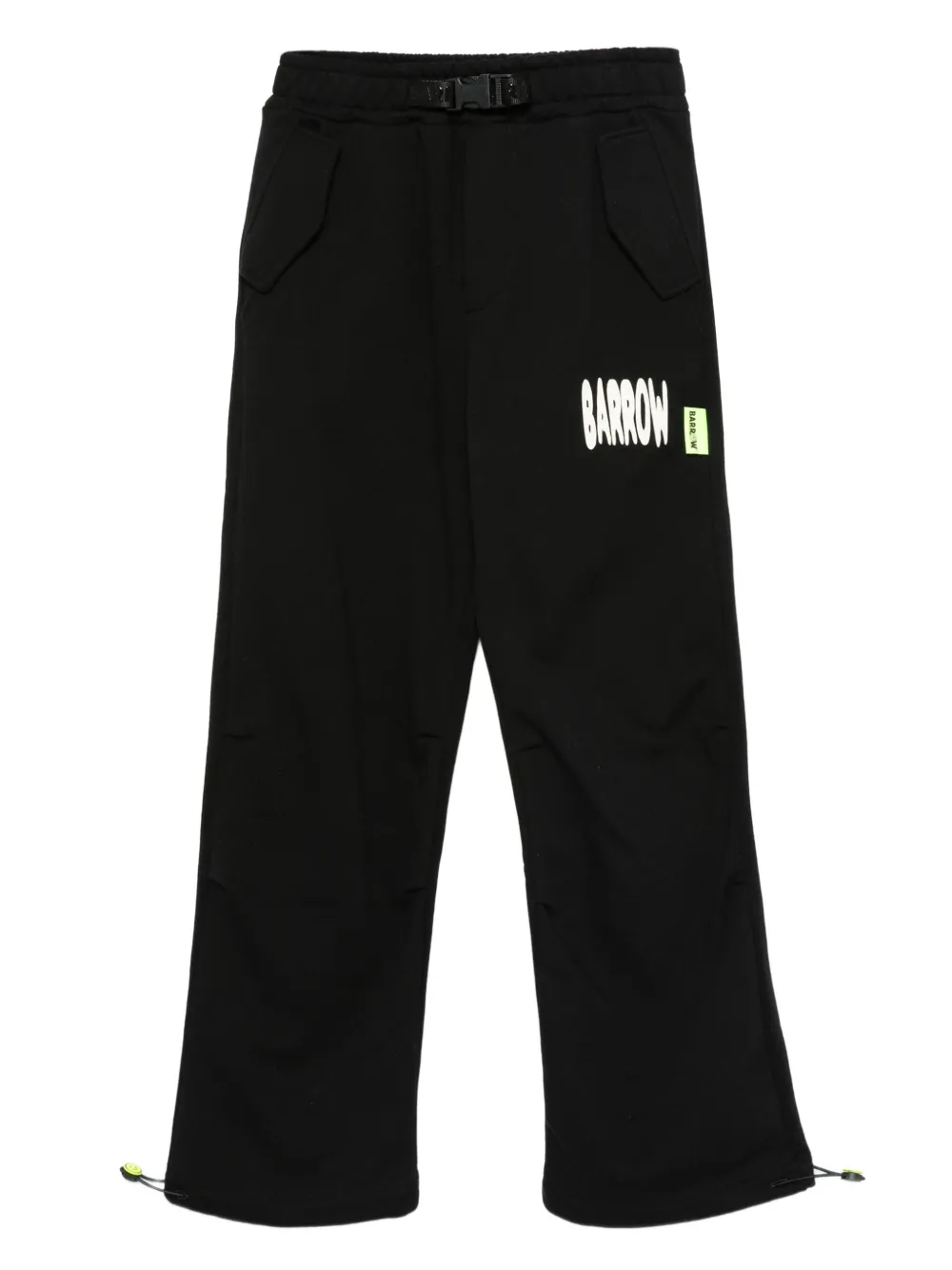 Barrow kids Trainingsbroek met gespdetail en snelsluiting Zwart