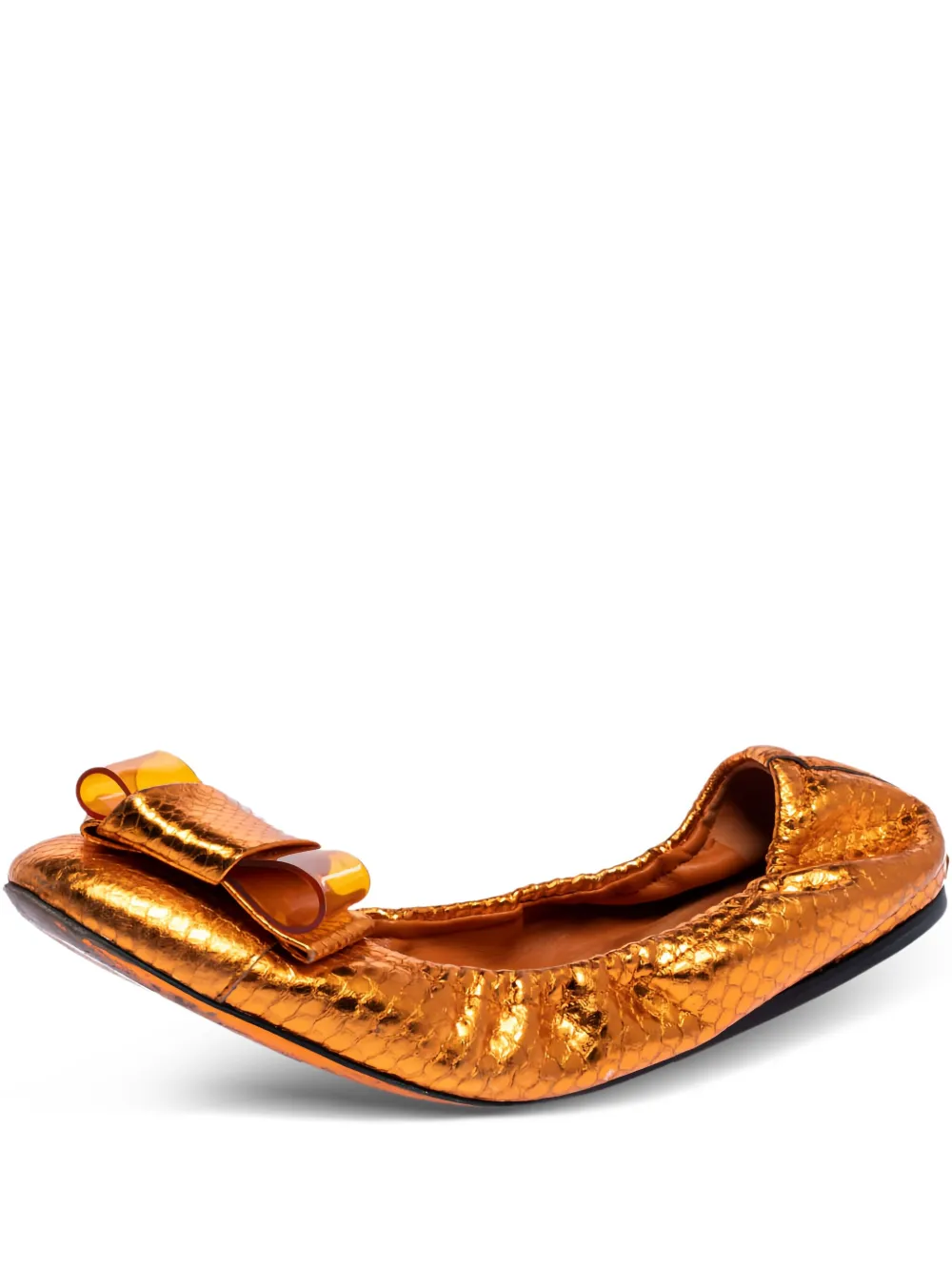 Burberry Pre-Owned 317772 Metallic - Arancione