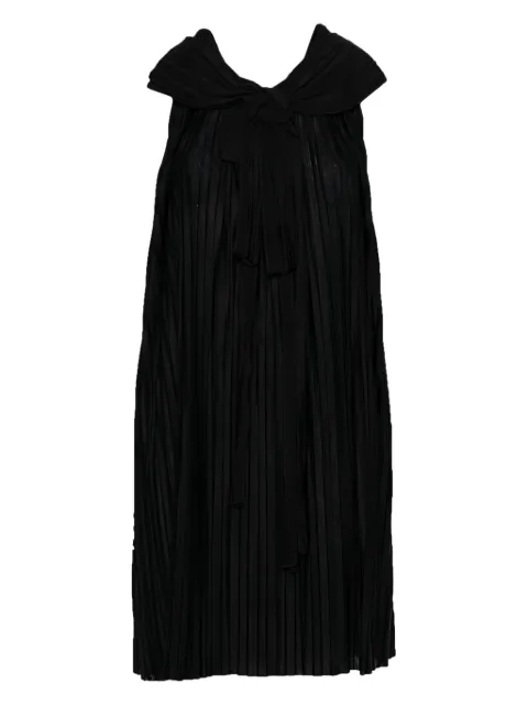 Chloé Pre-Owned pleated bow dress