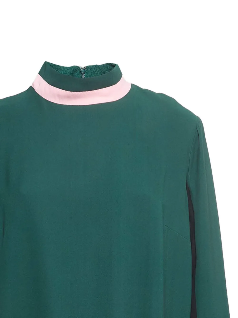 Burberry Pre-Owned Gestreepte mini-jurk - Groen
