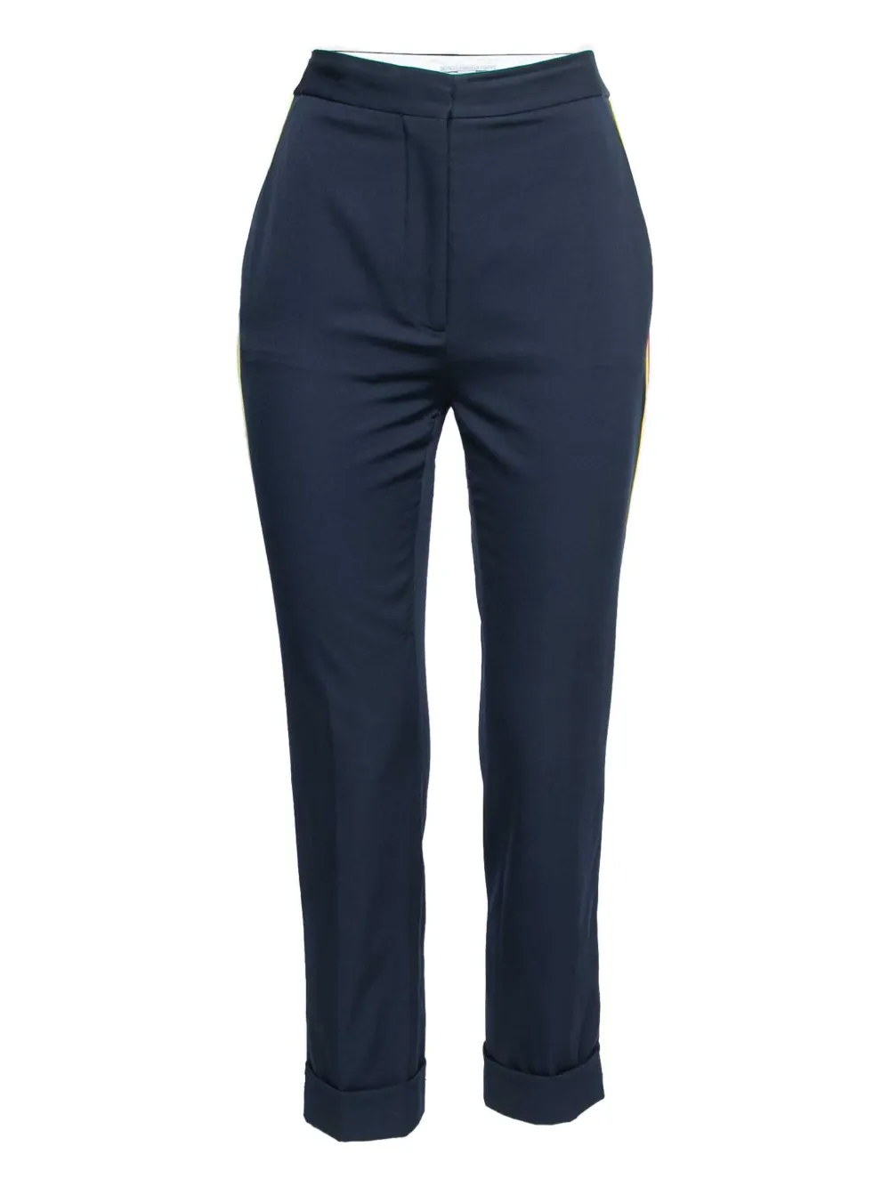 Stella McCartney Pre-Owned wool straight-leg trousers | Blue | Image 1