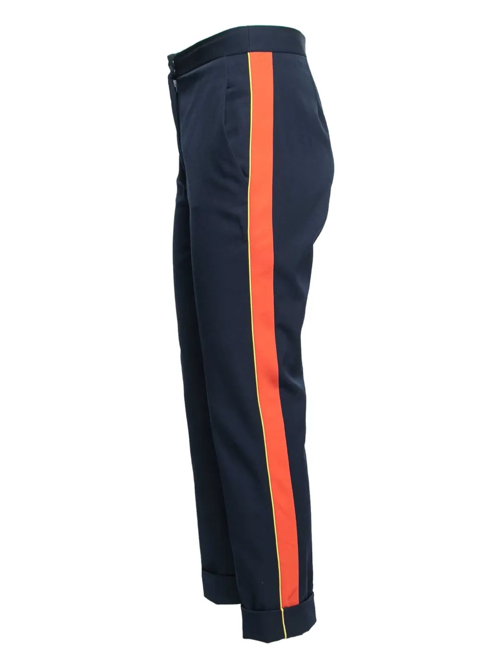 Stella McCartney Pre-Owned Wollen straight broek - Blauw