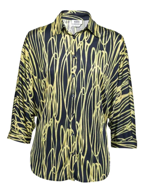 Moschino Pre-Owned abstract-print shirt