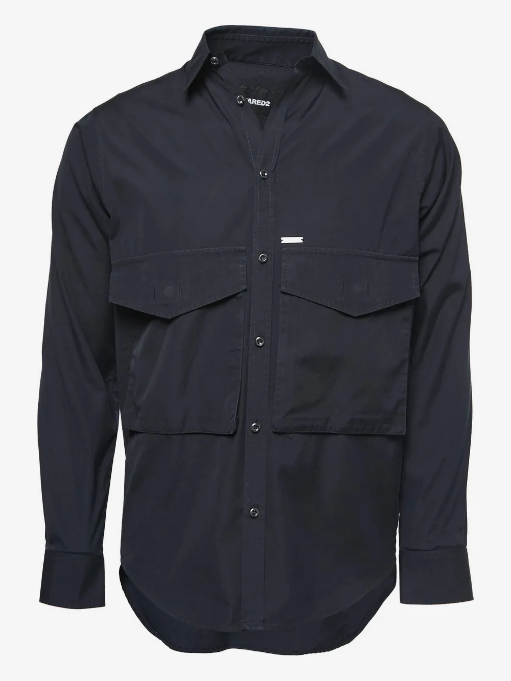 DSQUARED2 Hemd mit Klappentasche | Schwarz | Image 1