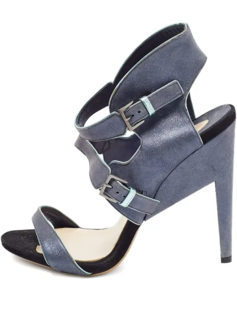 Nicholas Kirkwood 130mm cut-out suede sandals