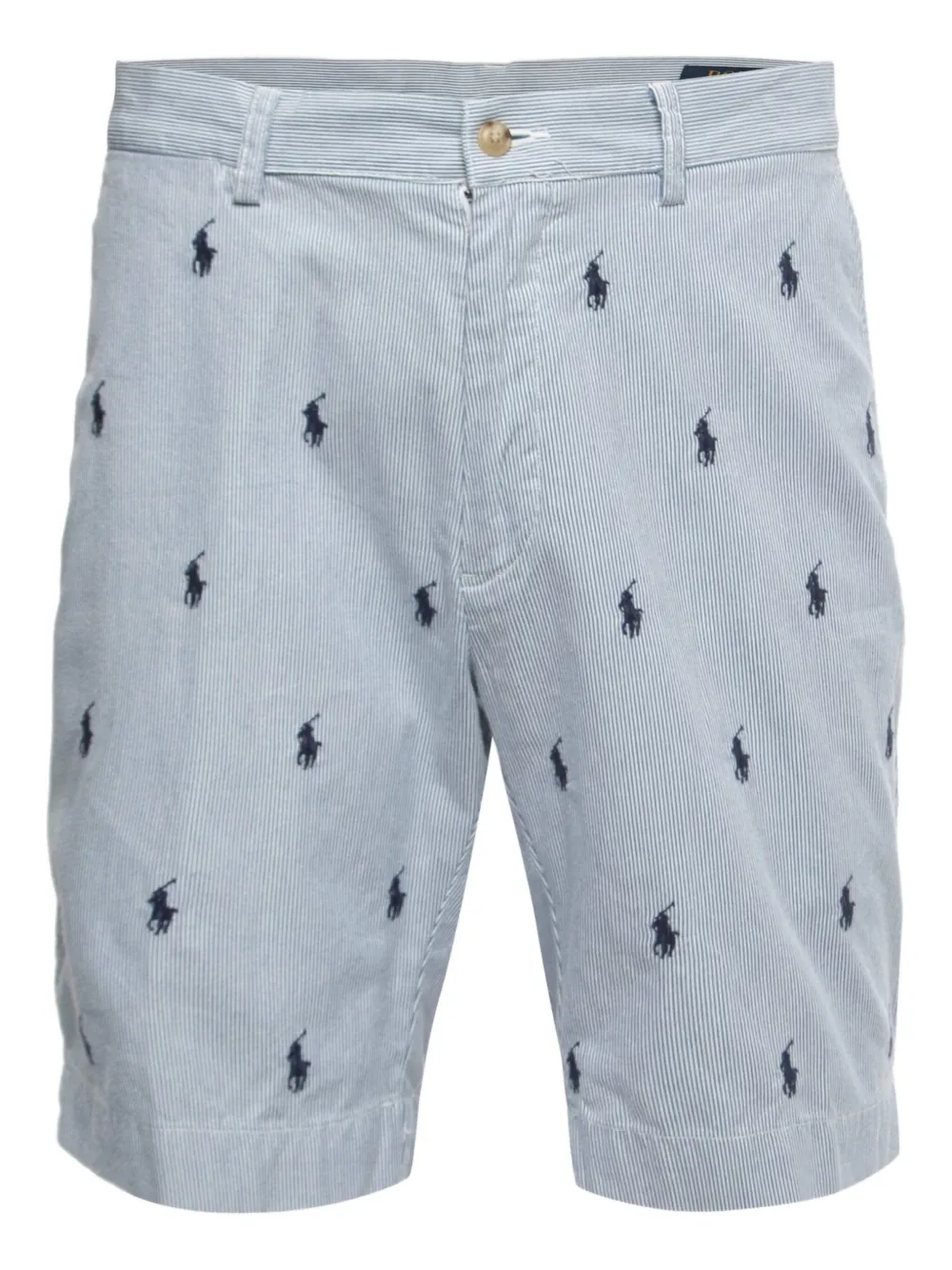 Polo Ralph Lauren Vintage striped cotton shorts | Blue | Image 1