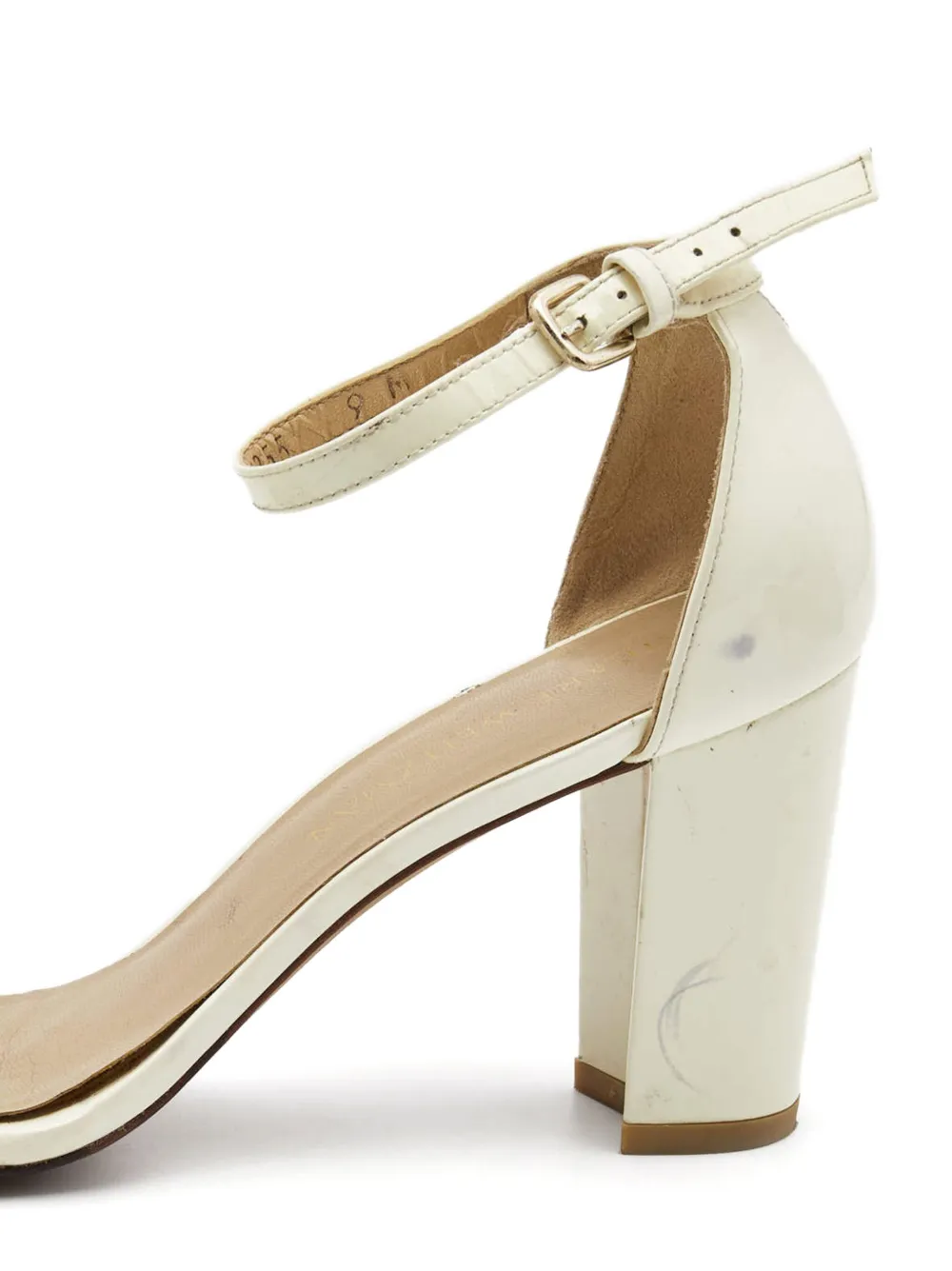 Stuart Weitzman 85mm patent-leather sandals | Image 2